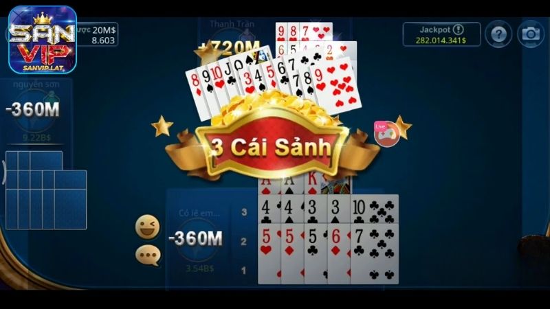 cach choi xap xam 3 sanh Xếp bài 3 sảnh đao chuẩn xác