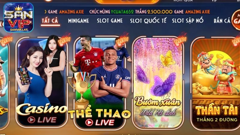gioi thieu sanvip su menh Sứ mệnh mang đến trải nghiệm cá cược hoàn hảo